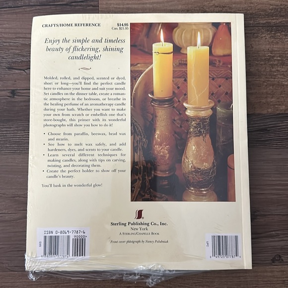 Chris Larkin The Book Of Candlemaking: Creating Scent, Beauty & Light Paperback - Picture 3 of 5